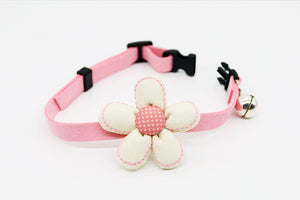 Pet Accessories Flowers Small Fresh Cat Bell Collar Teddy Small Dog Collar