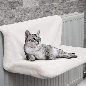 Iron Frame Wall-Mounted Cat Bed