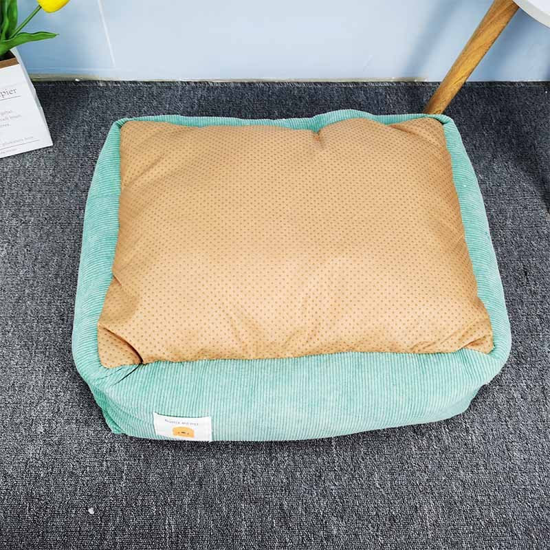 Fabric Craft Printing Square Warm Pet Bed