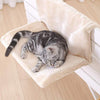 Iron Frame Wall-Mounted Cat Bed