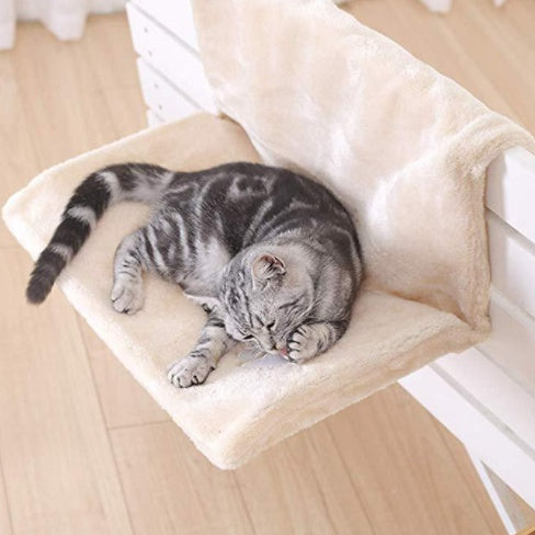 Iron Frame Wall-Mounted Cat Bed