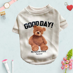 Winter Teddy Bear Cat Dog Pet Clothing