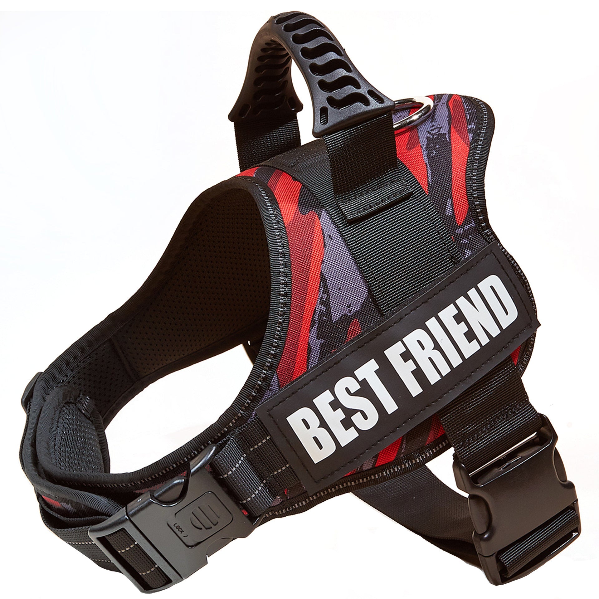 Dog Chest Braces Large Dog Collars Lead Rope Vest Clothes With Velcro