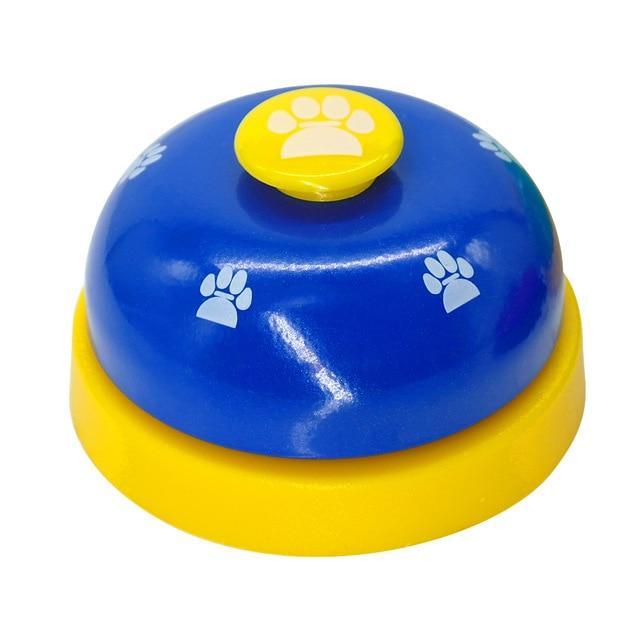 Cat And Dog Trainer Pet Footprints Ringing The Bell