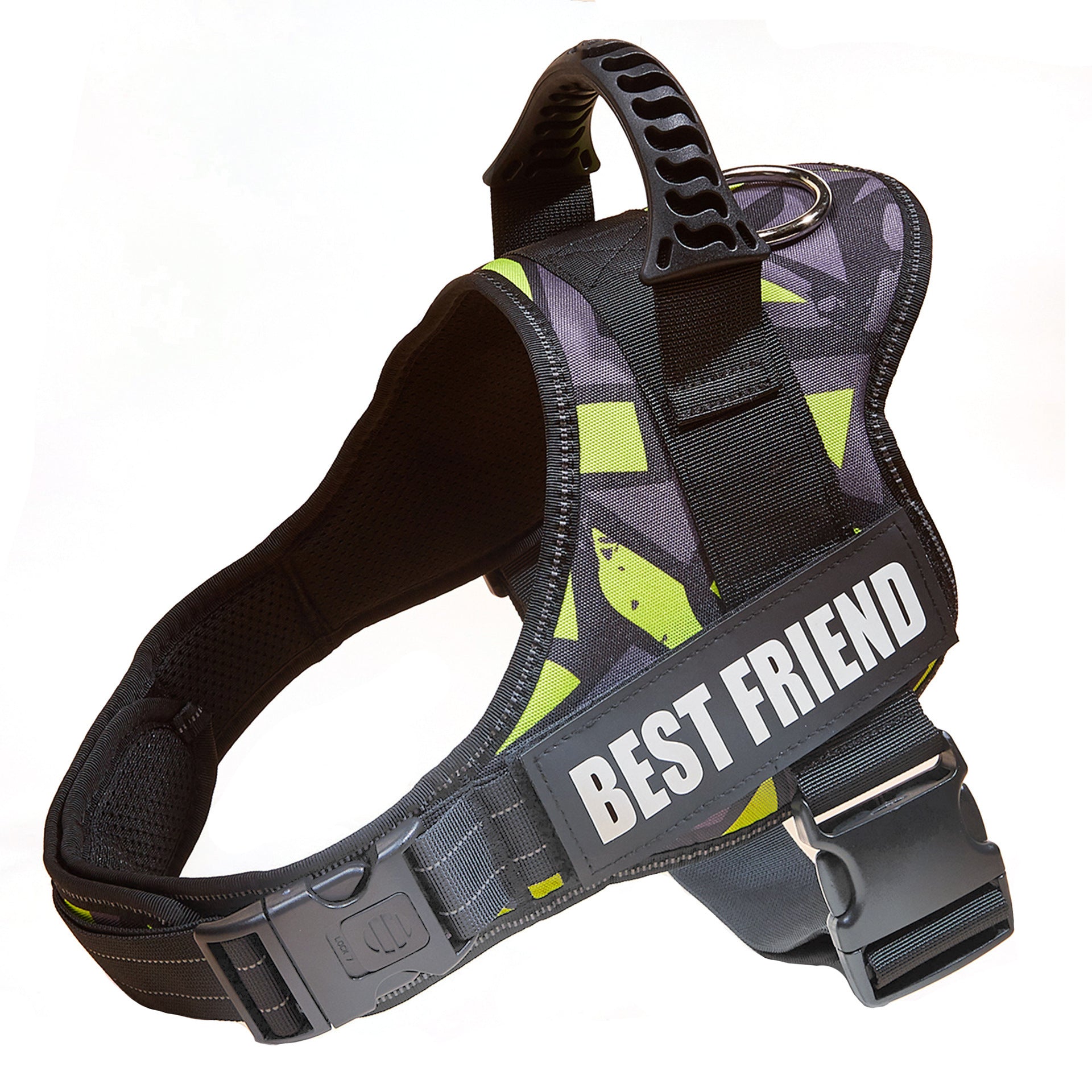 Dog Chest Braces Large Dog Collars Lead Rope Vest Clothes With Velcro